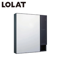 【洗樂適衛浴CERAX】LOLAT 鋁製收納60cm鏡櫃(收納、衛浴、鏡子)