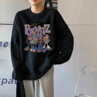 Forteid Sweater Lengan Panjang Oversized Street Style Korean Style/Switer Wanita Oversize Kaos Pence