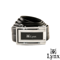 Lynx - 山貓城市系列U型款自動扣真皮皮帶