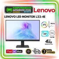Monitor LED LENOVO L22-4e L22 4E 22" inch IPS FHD 100Hz 4ms 99% sRGB