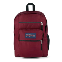 【JANSPORT】BIG STUDENT 校園系列後背包(酒棕紅)