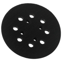 5" 8 Holes Sanding Pad For Ryobi For Milwaukee For Craftsman Black Orbit Sander Backing Pad Abrasive Polishing Tools Accessories