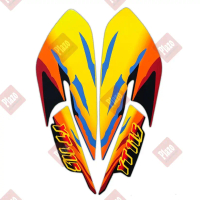 striping motor / sticker yamaha yt 115 orange