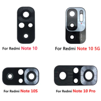 10pcs/lot Glass Lens For Xiaomi Redmi Note 10s Glass Camera Lens For Redmi Note 10 Note 10 Pro Camera Glass With Repair Tools