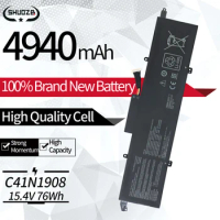 New C41N1908 Laptop Battery For ASUS Zephyrus G14 GA401 GA401II GA401IV GA401IU GA401II-R55TA8G GA401QM-K2023T 15.4V 76Wh SHUOZB