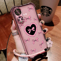 เคสโทรศัพท์, สำหรับ Huawei Nova 9 และ Nova 9 SE, เคส TPU ชุบด้วยไฟฟ้า, ลายสวยงาม, ดีไซน์ใหม่, โบว์รั