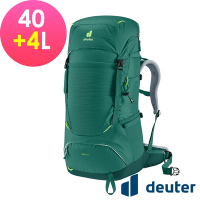 【deuter 德國】FOX 40+4L拔熱式背包3611222綠/登山健行包/休閒旅遊包/青少年適用