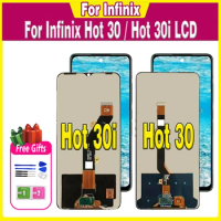 LCD For infinix Hot 30 hot30 X6831 LCD Display For Infinix Hot 30i Hot30i NFC X669 X669C X669D LCD T