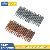 16Pcs Soldering Iron Tips 900M-T Lead-Free Welding Tip 900M-T- IS/I/B/SB/K/SK/0.8D/1.2D/1.6D/2.4D/3.2D/1C/2C/3C/4C/5C Welding