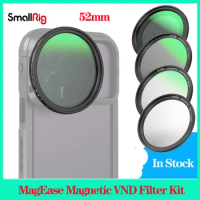 Smallrig Magnetic Suction Filter For iphone For Vivo X90pro 52mm Magnetic CPL Filter Kit 1/4 Effect Black Mist Filter For 13Ultr