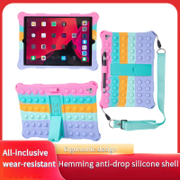 Creative Silicone Pink Blue iPad Protective Case for Ipad10.2/10.5 Protective Case Tablet Protective