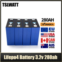 Grade A 280ah Lifepo4 Cells 12v 3.2v 280ah Lifepo4 Prismatische Lithium Battery Solar Energy Storage Car Battery