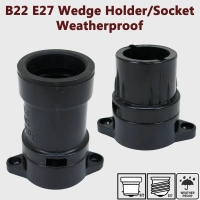 3H Pemegang Mentol B22/E27 Jenis Baji (Kalis Cuaca) – Weatherproof Wedge Lamp Holder