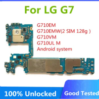 Unlocked Motherboard For LG G7 G710EM G710EMW G710EAW G710VM G710UL G710PM G710N Original Logic Main board full chips Android