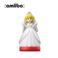 【Nintendo 任天堂】Switch amiibo 公仔 碧姬公主 新娘造型(超級瑪利歐系列)