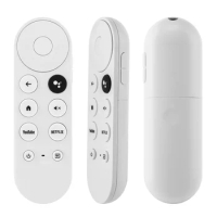 New Bluetooth Voice Remote Control Used For 2020 Google TV Chromecast 4K Snow G9N9N Replacement (Remote Only)