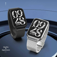 Mijobs Milan Buckle Strap Stainless Steel for Xiaomi Band 8 Pro - MJ24