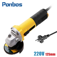 20V Handheld Electric Angle Grinder 125mm 6 Speed Variable Polishing Power Tools For Cutting and Grinding Metal Power Tools