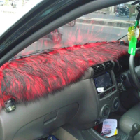 Alas Bulu karpet Dashboard Dasbor mobil warna gradasi kombinasi  import korea Agya, ayla, Brio,inova