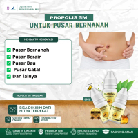Propolis SM Solusi Utuk Mengatasi Pusar Bernanah, Pusar Berair Dan Berbau Tak Sedap, Pusar Gatal Da