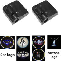2PCS Led Car Door Welcome Logo Light For Ford Toyota Logo Laser Projector Shadow Lamp