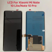 6.47" Super Amoled LCD For Xiaomi CC9 Pro/Mi Note 10 Lite/Mi Note 10/Mi Note 10 Pro LCD And Touch Screen Replacement Parts