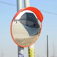 交通鏡 室內外 廣角鏡 80CM交通反光鏡室內外凹凸球面鏡防盜安全鏡道路口轉彎鏡廣角鏡