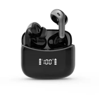Bluetooth Headphones True Wireless Earbuds Digital Display Wireless Earphones with Charging Case