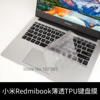 Notebook Keyboard Cover TPU Skin Protector For Xiaomi RedmiBook 14 RedMi book laptop keyboard Skin New 14 inch Red mi Book 14
