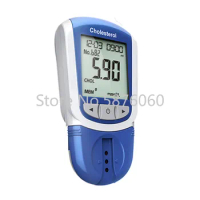 Home Handheld Meter Self Lipid Profile Cholesterol Monitoring System Test Analyzer Reagents for Clinic Laboratory
