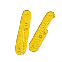 1 Pair PEI Material Knife Grip Handle Patches Scales For 91MM Victorinox Swiss Army Knives DIY Making Replace Accessory Parts