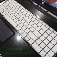 For HP Pavilion15 ENVY15 p098 p075 r035 tx 15.6 inch notebook 15 inch floating keyboard w/ number zone Silicone keyboard cover