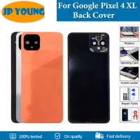 Original For Google Pixel 4 XL Battery Cover Rear Door Back Panel Housing For Google Pixel 4XL Back Battery Cover Replacement