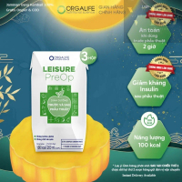[Hàng chuẩn hot] [HỎA TỐC] 3 hộp thức uống dinh dưỡng y học Leisure PreOp, năng lượng cao cho người 