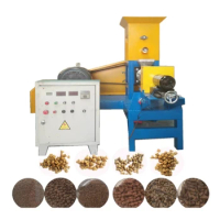 Dry Dog Food Pellet Making Machine High Quality Stainless Steel Pet Food Extruder Low Cost Pet Shops Home Pet Keeping Machinery