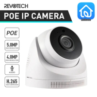POE 5MP IP Camera Audio 3Array LED Night Vision Security Indoor Dome with H.265 ONVIF For NVR CCTV System Video Surveillance