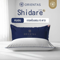 Orientas Shidare หมอน ไมโครไฟเบอร์ (Micro Complex Fibre) นิ่มสบาย ด้วยเทคโนโลยี G-Zero