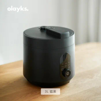 Olayks Electric Pressure Cooker Intelligent Automatic Multicooker Soup Stew Pot 2-4 People Porridge Cooking Machine Non-stick