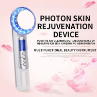 Photon Skin Rejuvenation Device SC490 Color Light Multifunctional Beauty Device Home Beauty Device Five-in-one Ultrasonic