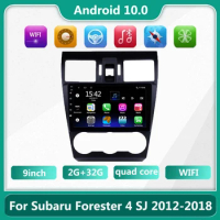 For Subaru Forester 4 SJ 2012 - 2018 Car Radio Multimedia Video Player Wifi Navigation GPS Android 10.0 No 2 din 2 din
