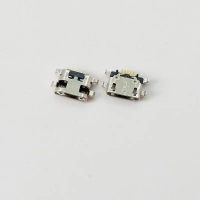 Giắc cắm Micro USB, 50 miếng / lô, phích cắm cổng cho Samsung A10s, Motor E5 Play, chân sạc, đầu nối