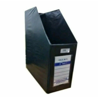 Box File Lipat Pivot Hitam/Box File Office Kancing