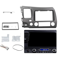 กรอบวิทยุติดรถยนต์, LHD, 7 นิ้ว, 2Din, พร้อมสายรัด, สำหรับ Honda Civic 2007-2011