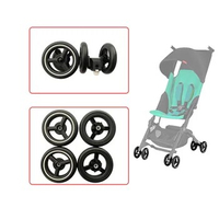 Stroller Wheels Compatible Goodbaby Pocket Car Baby Trolley Pockit D666 D668 Pockit 2S/3S/3Q/SA GB Pram Accessories