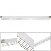 18''/45cm 98 pins Stainless Steel Silver Cast on Comb Knitting Machine for Brother Knitting Machine needle part