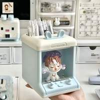 Ohayo[แถมฟรีสติ๊กเกอร์]ที่ใส่ปากกา กล่องใส่ปากกา กล่องเก็บเครื่องเขียน Creative Storage รูปหูกระต่าย