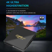 IPTV Q96 MAX Smart TV Box Android 11 Amlogic S905L Quad Core 2.4G WIFI 4K Set Top Box 8GB+128GB Media Player Tv Box Android 2023