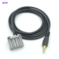 Car 3.5mm Audio AUX Cable Adapter GPS Cable for Radio CD Player For Honda Civic CRV Accord Connector Phone MP3 Audio Input Refit