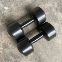 (2pcs) Barbel 5kg kosongan - Tanpa isi Sepsang set dumbell Dumbbell Plastik