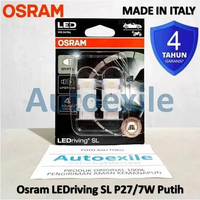 Osram LEDriving SL P27/7W Putih White LED 3157 Italy Original Garansi Lampu Rem Mobil
